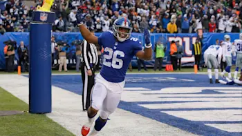 Saquon Barkley Giants TD Celebration