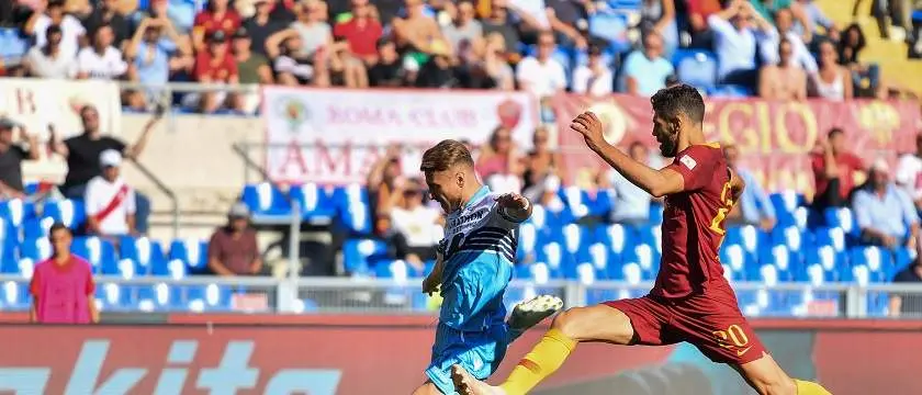 r football seriea derby romavslazio