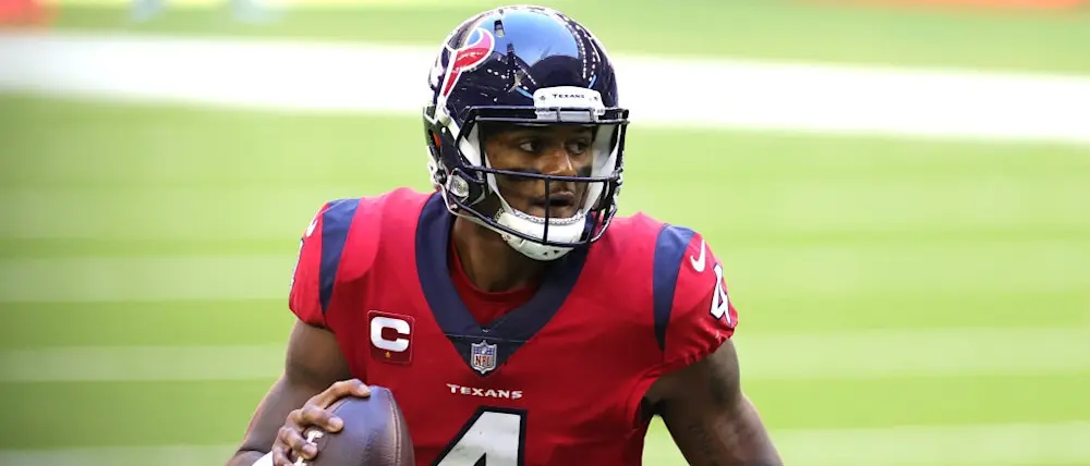 Deshaun Watson Texans Red Jersey