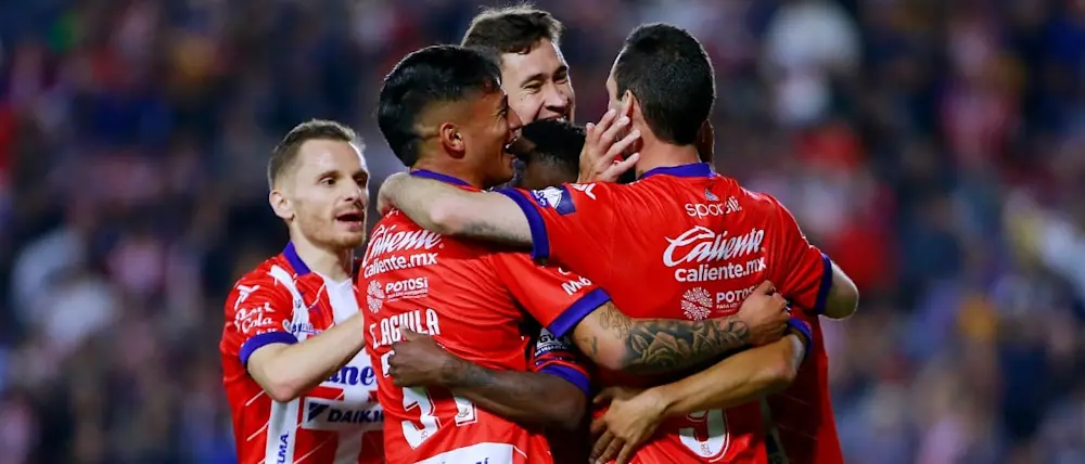 2024 football mexico clausura atletico san luis goal celebration