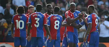 football 2023 premier league crystal palace players celebration