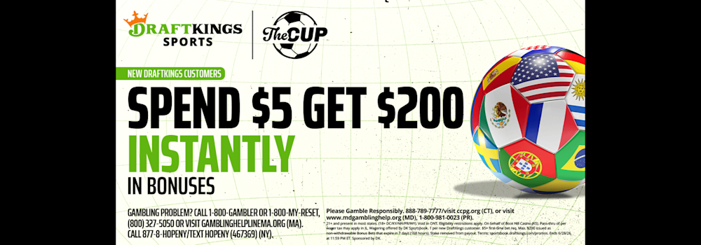 DraftKings World Cup Welcome Offer