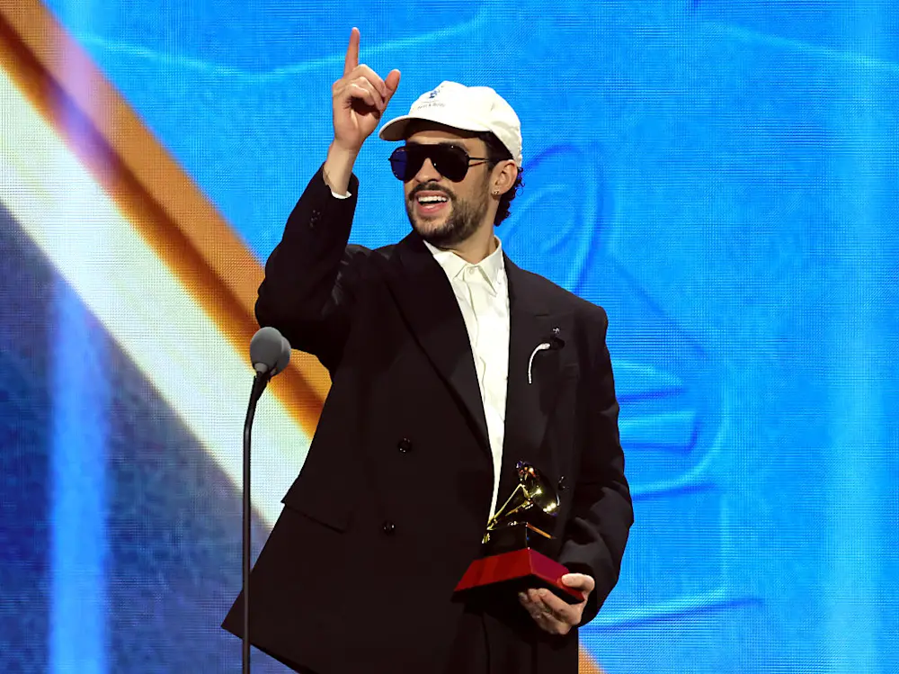 Bad Bunny At The Latin Grammys