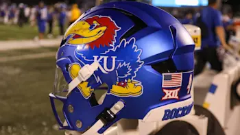 Kansas Jayhawks Helmet