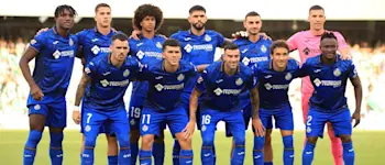 football 2024 spain laliga getafe prematch team photo