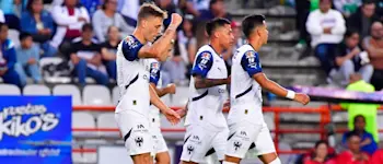 2024 football mexico ligamx monterrey canales celebration goal