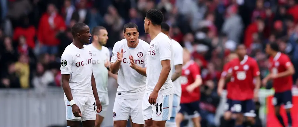 football 2024 conference league aston villa away players