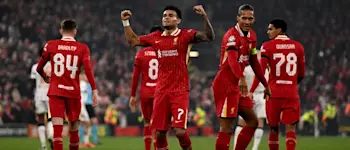 football 2024 champions league liverpool luis diaz goal celebration
