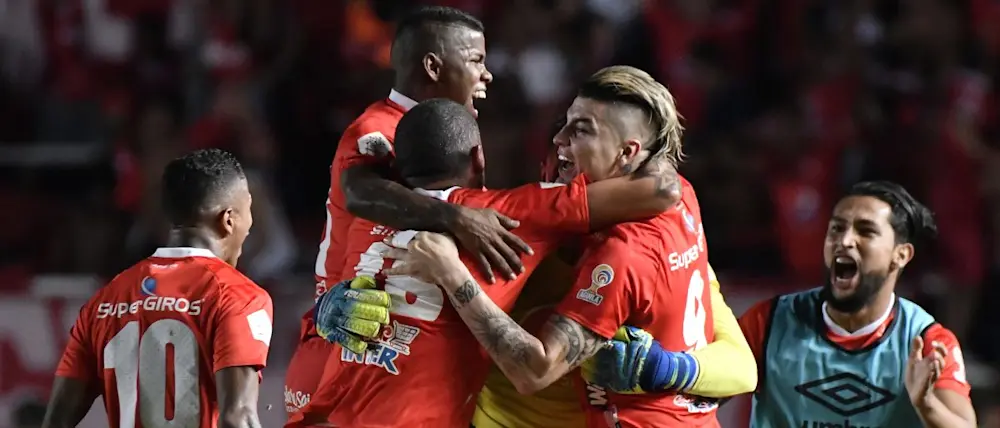 football 2023 colombia america cali players goal