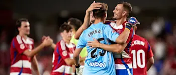 2024 football ligahypermotion granada celebration post match