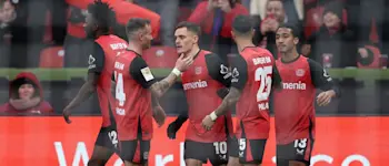 football 2024 germany bundesliga bayer leverkusen wirtz goal celebration