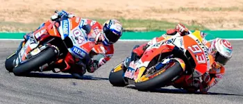 r motogp marquez dovizioso aragon 2018
