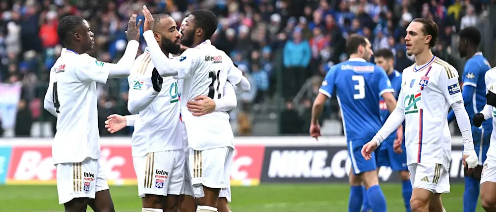 football 2024 ligue1 olympique lyon goal coupe