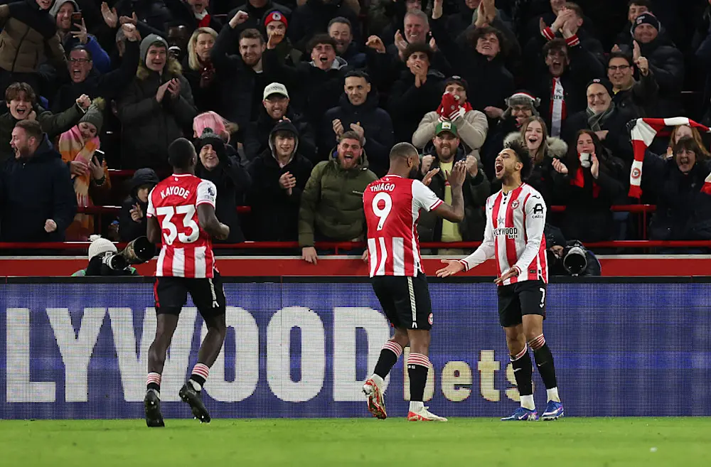 Brentford 2026 Goal Celebration