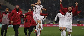 r football seriea milan celebrating2 new