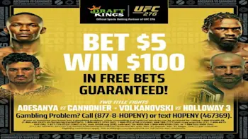 DraftKings UFC 276 Creative 3