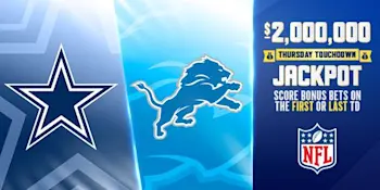 FanDuel Touchdown Jackpot Cowboys vs Lions