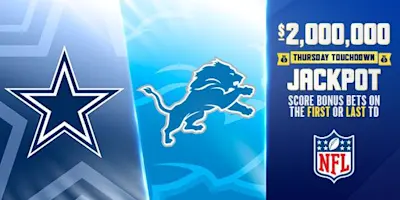 FanDuel Touchdown Jackpot Cowboys vs Lions