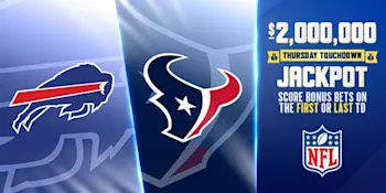 Bills vs Texans $2 million touchdown jackpot