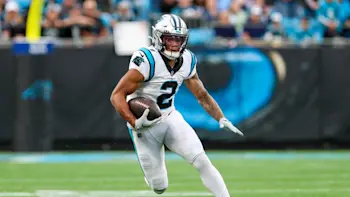 DJ Moore Panthers run after the catch