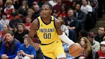 Pacers Bennedict Mathurin Dribbling