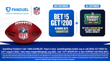 FanDuel Bet $5, Get $200 Plus NFL Sunday Ticket