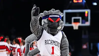 Richmond Spiders Basketball Mascot