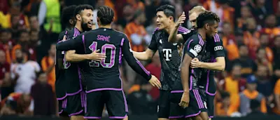 football 2023 champions league bayern munich away celebration