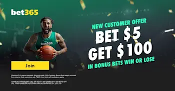 bet365 $5 Get $100 February 2025