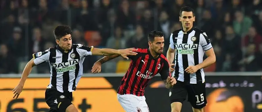 r football seriea milanvsudinese