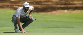 Dustin Johnson Reading Putt