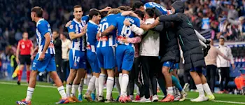 2024 football spain liga ea sport espanyol goal home celebration