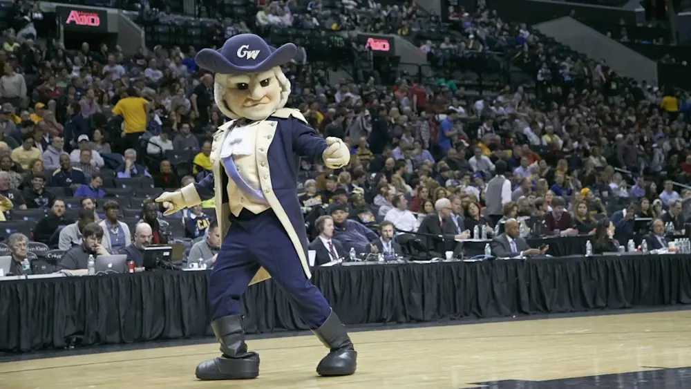 George Washington Basketball Mascot