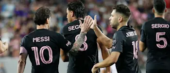 football 2025 eeuu mls inter miami messi jordi alba goal celebration