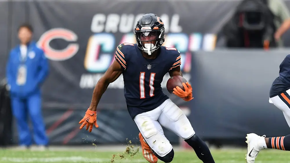 Darnell Mooney Bears run after the catch