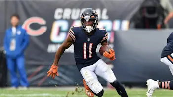 Darnell Mooney Bears run after the catch