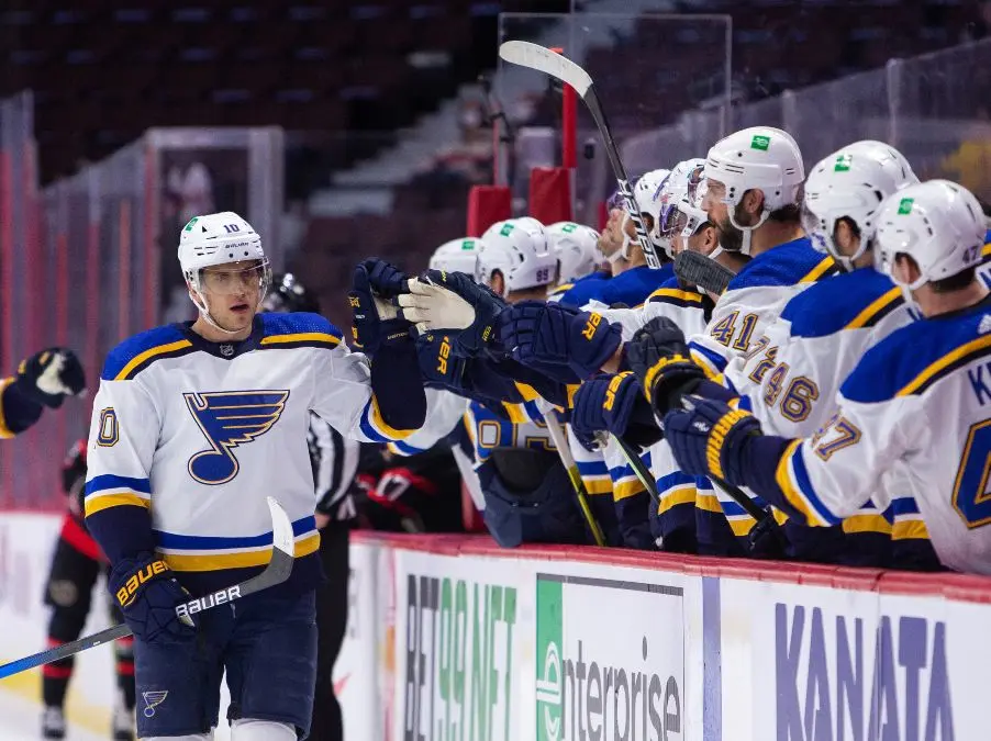 St. Louis Blues Brayden Schenn