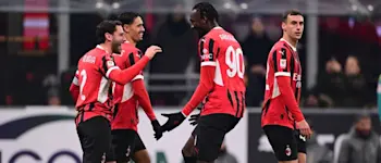 football 2024 italy serie a ac milan goal celebration home
