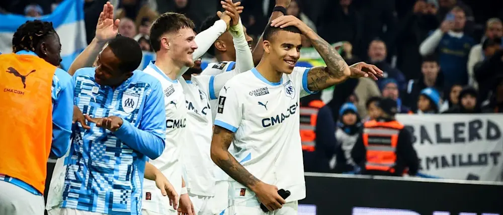football 2024 france ligue 1 marseille greenwood goal celebration