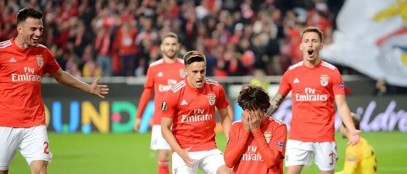 r football europaleague benficavsfrancoforte