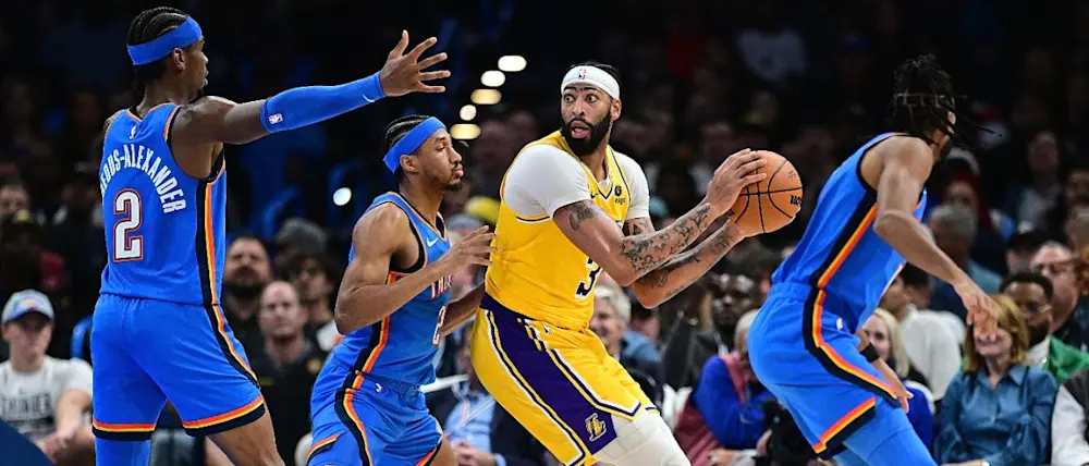 basket 2023 nba oklahoma city thunder lakers davis