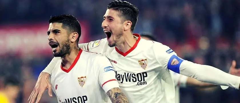 r football sevilla celebration new