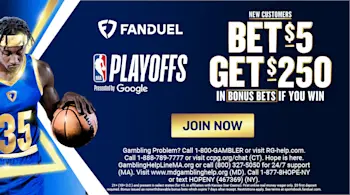 FanDuel Bet $5 Get $250 NBA Playoffs