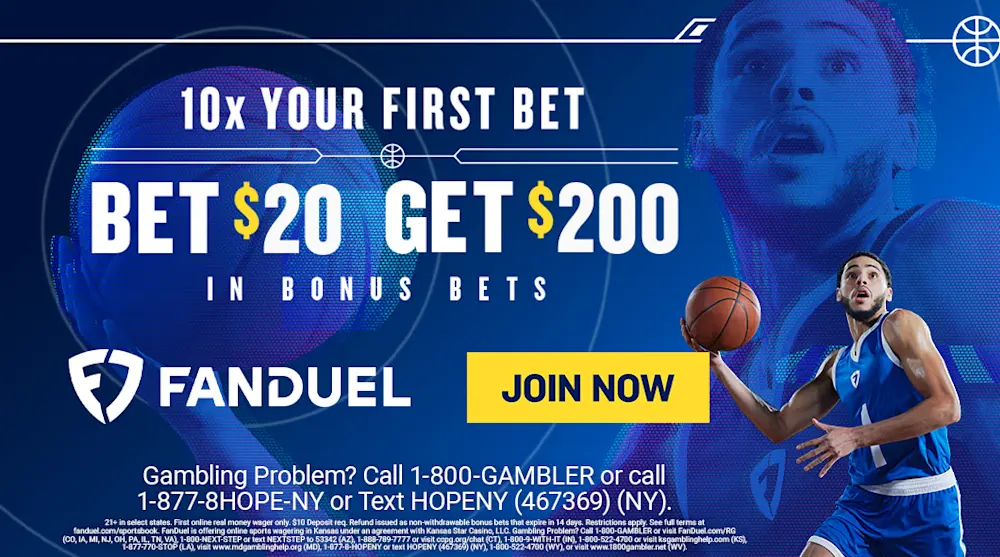 FanDuel Bet $20, Win $200 