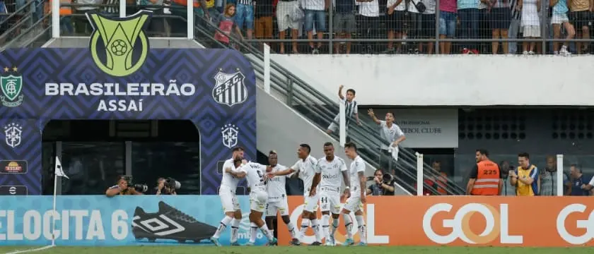 football 2023 brasileirao santos celebration 2