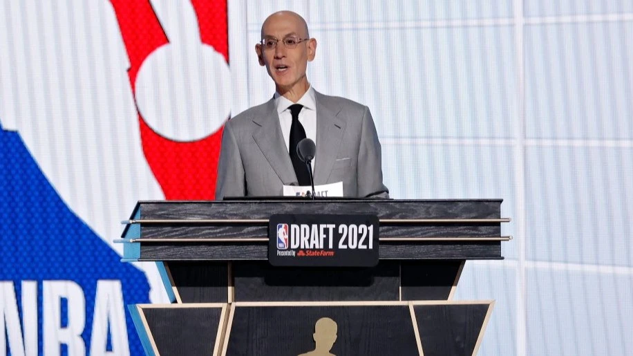 Adam Silver NBA Draft