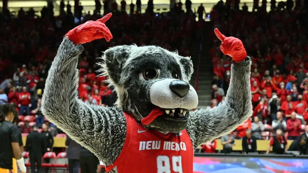 New Mexico Lobos CBB Mascot