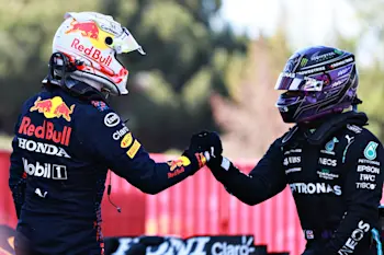 Max Verstappen and Lewis Hamilton Formula 1