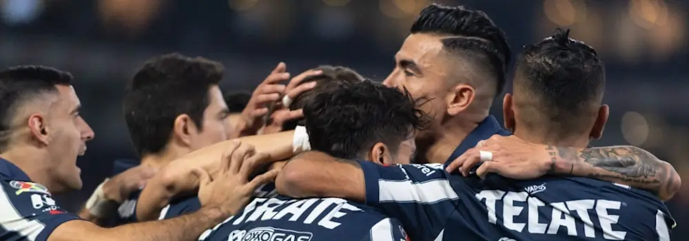 football 2025 mexico liga mx monterrey goal celebration team