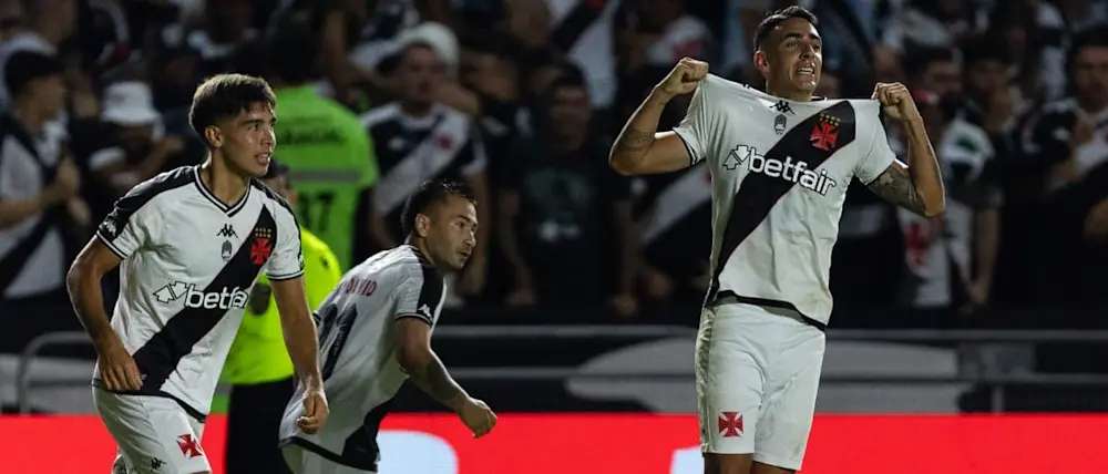 football 2024 brasil brasileirao vasco da gama goal celebration